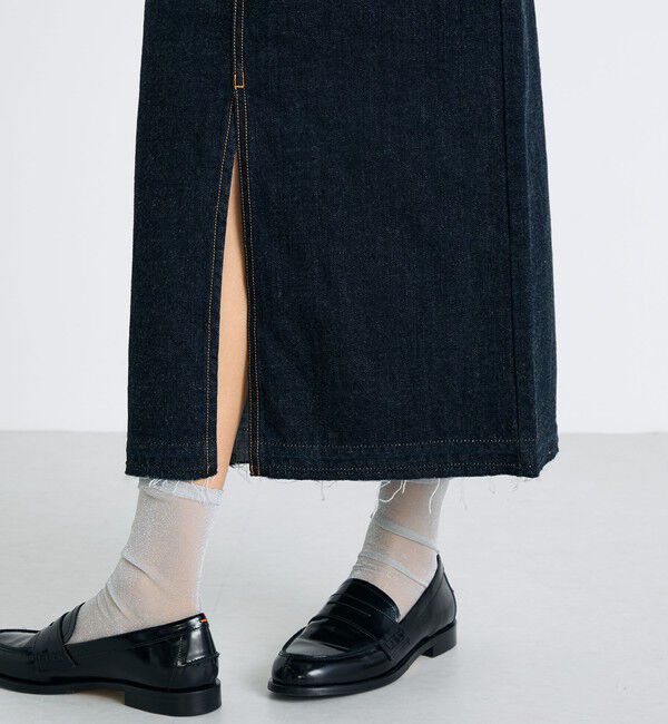 Edition「ワンウオッシュ エッセンシャルデニム スカート」|スカート|