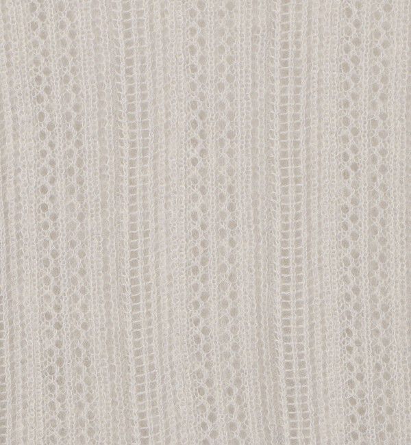 MACPHEE「レーシーアルパカブレンド ハーフスリーブプルオーバー」|ニット・セーター|