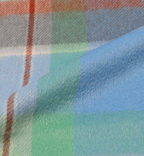 TOMORROWLAND GOODS「Joshua Ellis Plaid カシミヤストール」|ストール|
