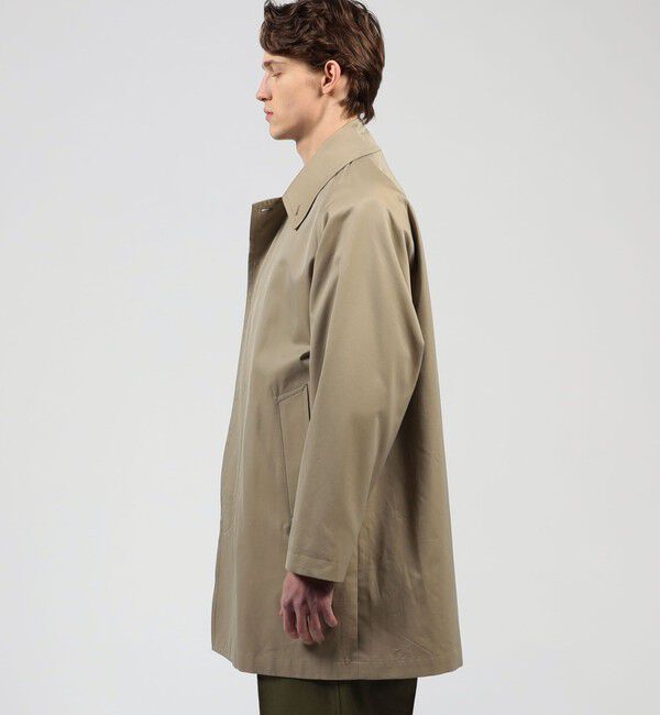 TOMORROWLAND MENS「【WEB先行予約・別注】INVERTERE コットンシルクギャバジン ステンカラーコート」|ステンカラーコート|