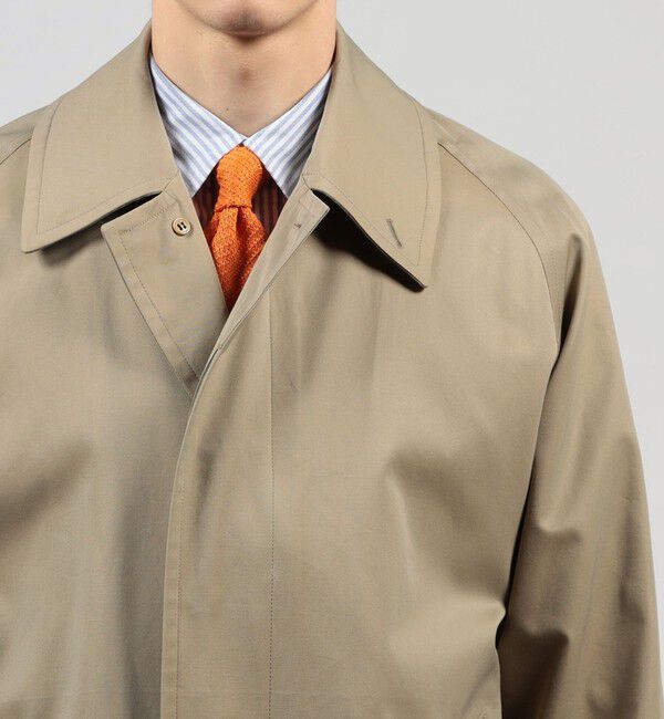 TOMORROWLAND MENS「【WEB先行予約・別注】INVERTERE コットンシルクギャバジン ステンカラーコート」|ステンカラーコート|