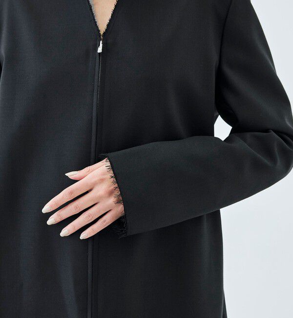 Edition「ドライツイル ZIPジャケット」|ノーカラージャケット|