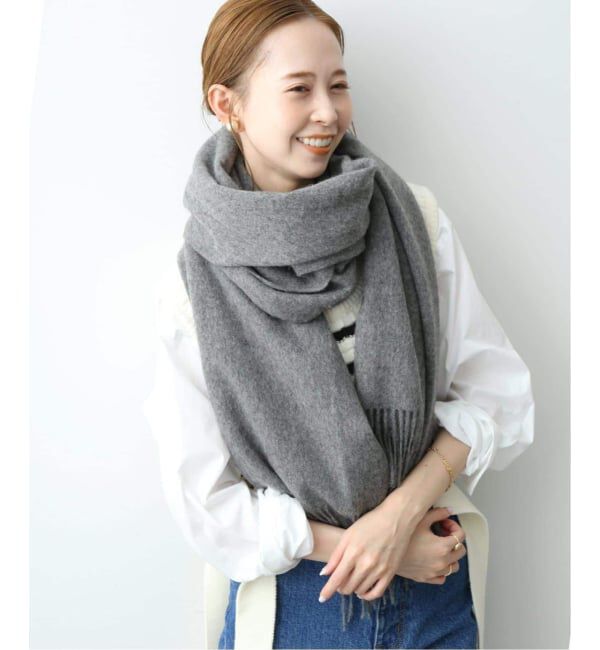 SLOBE IENA「《追加》TWEED MILL/ツイードミル ストール」|ストール|