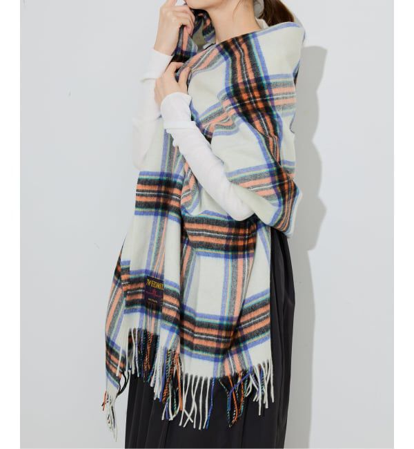 SLOBE IENA「《追加》TWEED MILL/ツイードミル ストール」|ストール|