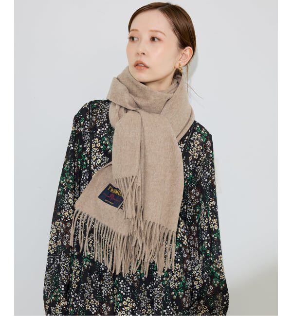 SLOBE IENA「《追加》TWEED MILL/ツイードミル ストール」|ストール|
