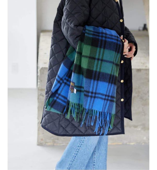 SLOBE IENA「《追加》TWEED MILL/ツイードミル ストール」|ストール|