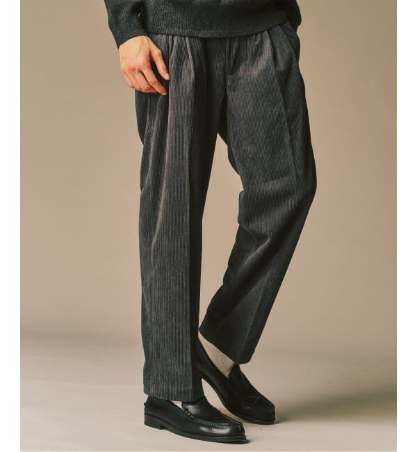 417 EDIFICE「P  コーデュロイ2タックパンツ "セットアップ着用可能"」|その他|