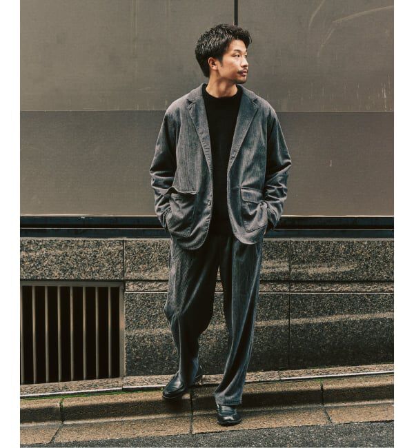 417 EDIFICE「P  コーデュロイ2タックパンツ "セットアップ着用可能"」|その他|