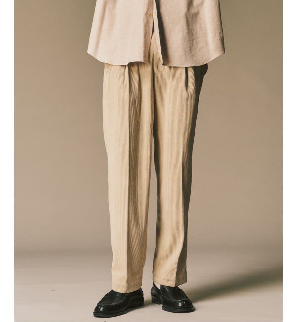 417 EDIFICE「P  コーデュロイ2タックパンツ "セットアップ着用可能"」|その他|