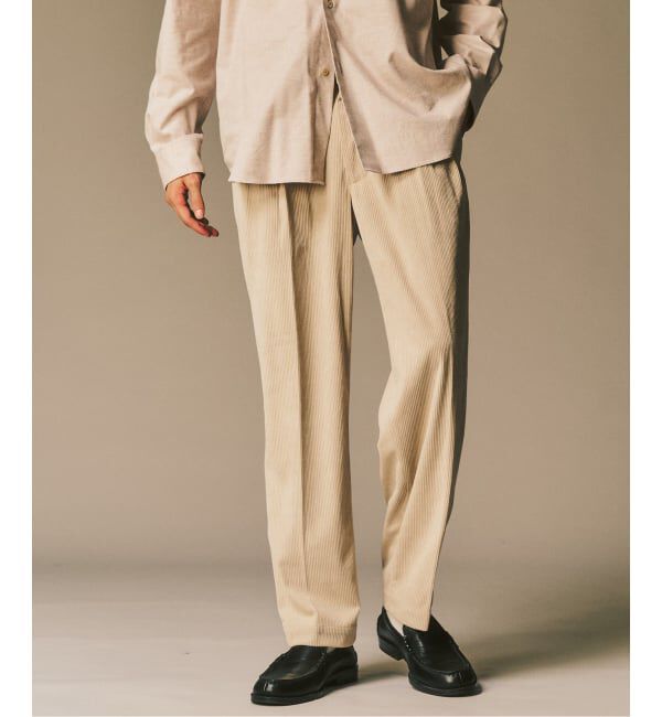 417 EDIFICE「P  コーデュロイ2タックパンツ "セットアップ着用可能"」|その他|