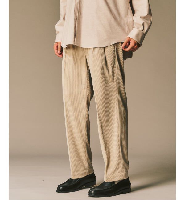 417 EDIFICE「P  コーデュロイ2タックパンツ "セットアップ着用可能"」|その他|