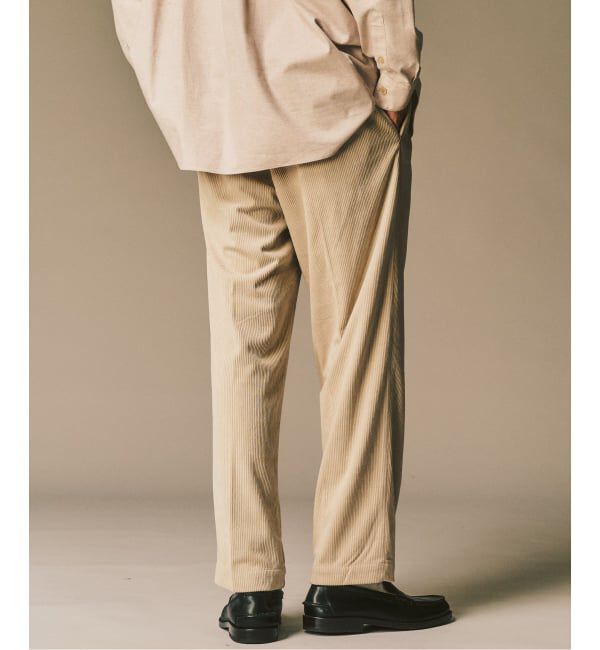 417 EDIFICE「P  コーデュロイ2タックパンツ "セットアップ着用可能"」|その他|