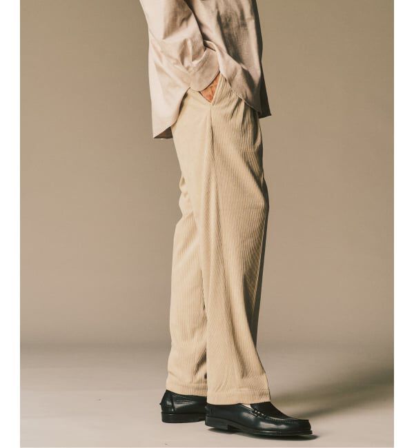 417 EDIFICE「P  コーデュロイ2タックパンツ "セットアップ着用可能"」|その他|