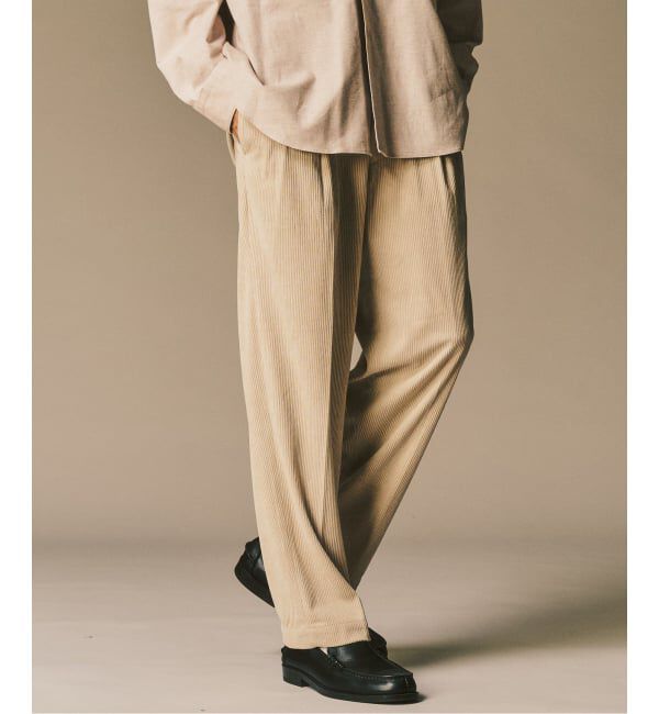 417 EDIFICE「P  コーデュロイ2タックパンツ "セットアップ着用可能"」|その他|