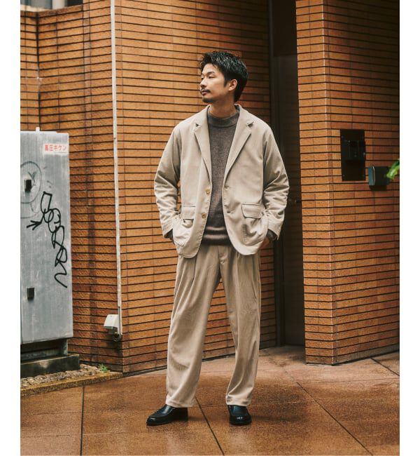 417 EDIFICE「P  コーデュロイ2タックパンツ "セットアップ着用可能"」|その他|