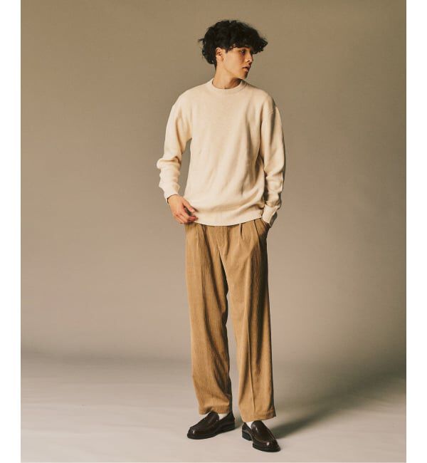 417 EDIFICE「P  コーデュロイ2タックパンツ "セットアップ着用可能"」|その他|