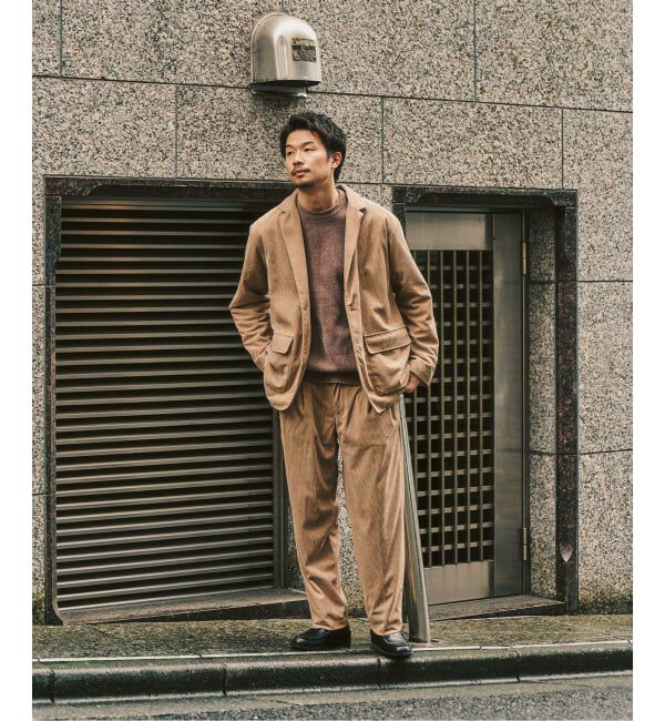 417 EDIFICE「P  コーデュロイ2タックパンツ "セットアップ着用可能"」|その他|
