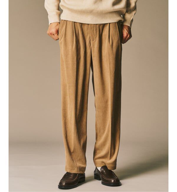 417 EDIFICE「P  コーデュロイ2タックパンツ "セットアップ着用可能"」|その他|
