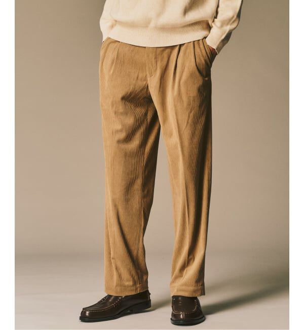 417 EDIFICE「P  コーデュロイ2タックパンツ "セットアップ着用可能"」|その他|