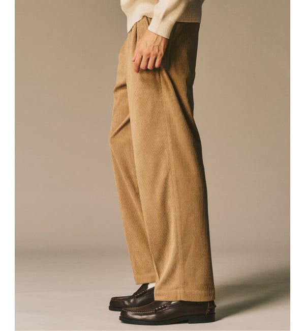 417 EDIFICE「P  コーデュロイ2タックパンツ "セットアップ着用可能"」|その他|