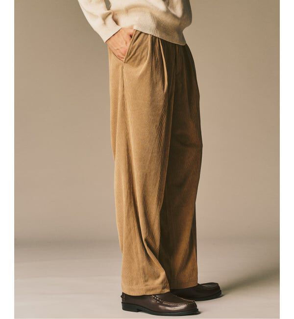 417 EDIFICE「P  コーデュロイ2タックパンツ "セットアップ着用可能"」|その他|