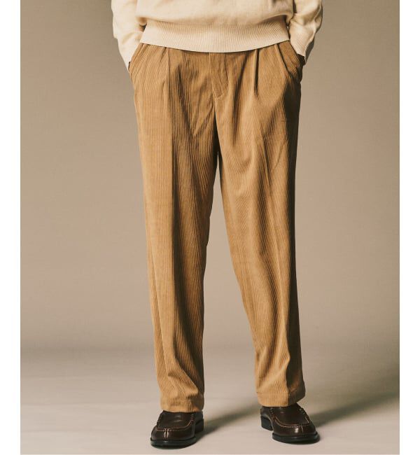 417 EDIFICE「P  コーデュロイ2タックパンツ "セットアップ着用可能"」|その他|