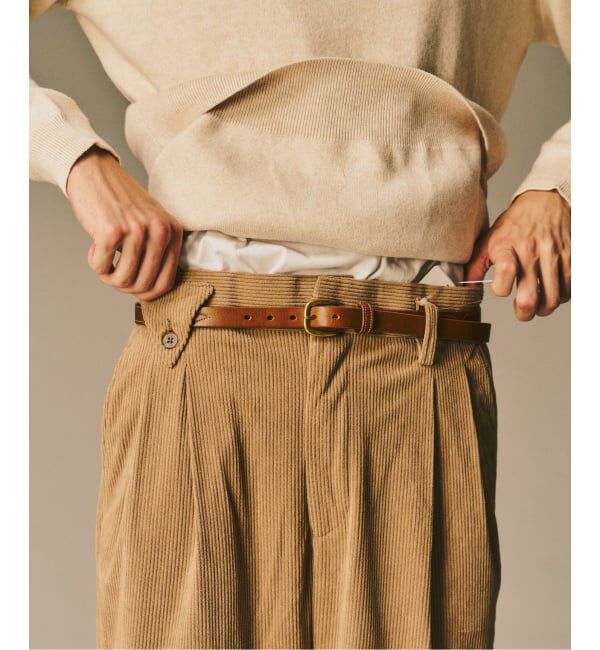 417 EDIFICE「P  コーデュロイ2タックパンツ "セットアップ着用可能"」|その他|