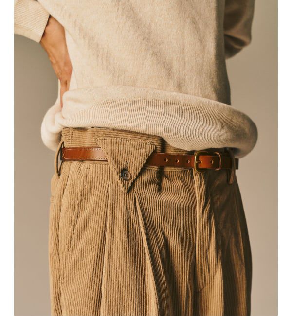 417 EDIFICE「P  コーデュロイ2タックパンツ "セットアップ着用可能"」|その他|