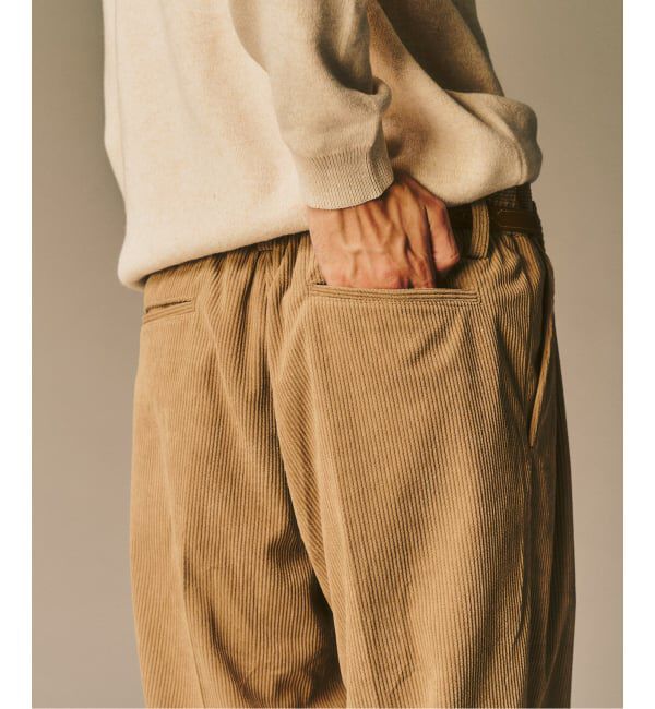 417 EDIFICE「P  コーデュロイ2タックパンツ "セットアップ着用可能"」|その他|