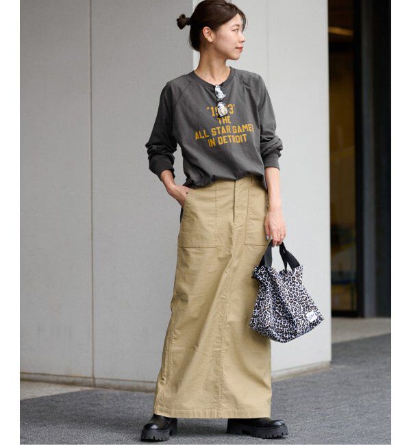 JOURNAL STANDARD relume「《追加2》ラグランスリーブカレッジロングスリーブTEE」|Tシャツ・カットソー|