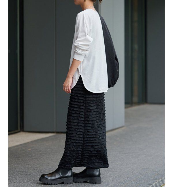 JOURNAL STANDARD relume「《追加2》ラグランスリーブカレッジロングスリーブTEE」|Tシャツ・カットソー|