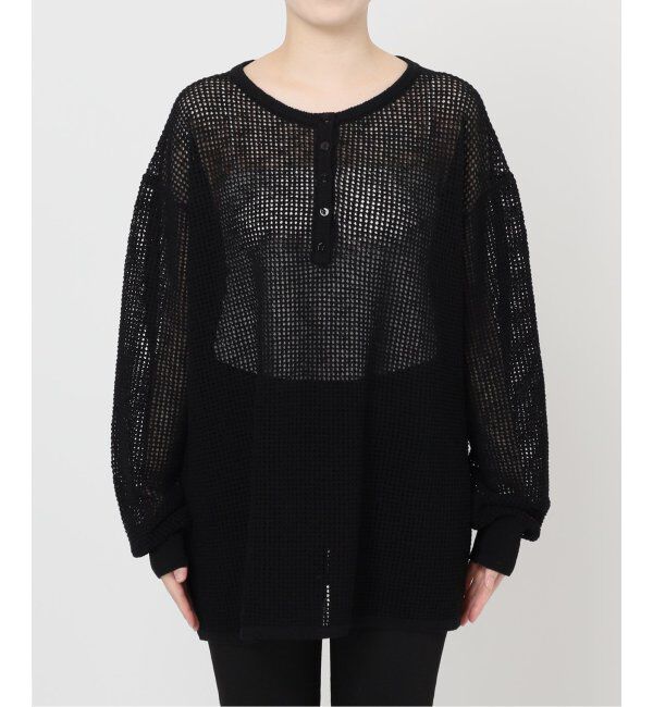 JOURNAL STANDARD「《追加》ヘンリーメッシュニット」|ニット・セーター|