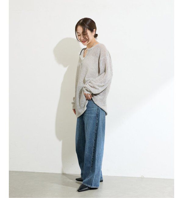 JOURNAL STANDARD「《追加》ヘンリーメッシュニット」|ニット・セーター|