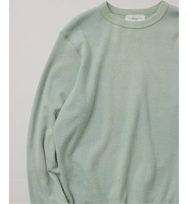 JOURNAL STANDARD「【FOLL / フォル】antique washed thermal crewneck」|Tシャツ・カットソー|