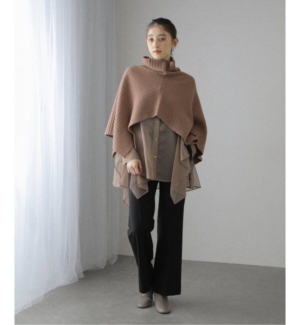  「many way ウールケープストール」|ストール|