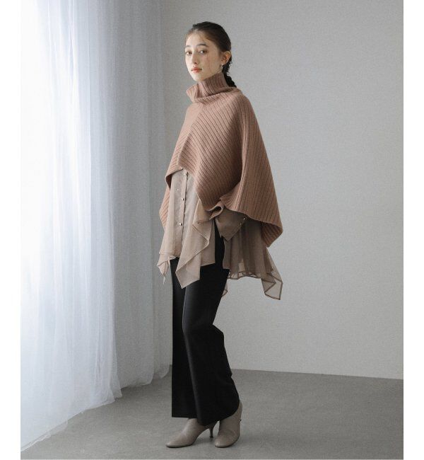  「many way ウールケープストール」|ストール|