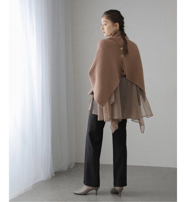  「many way ウールケープストール」|ストール|