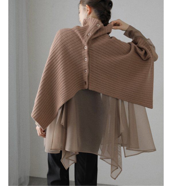  「many way ウールケープストール」|ストール|