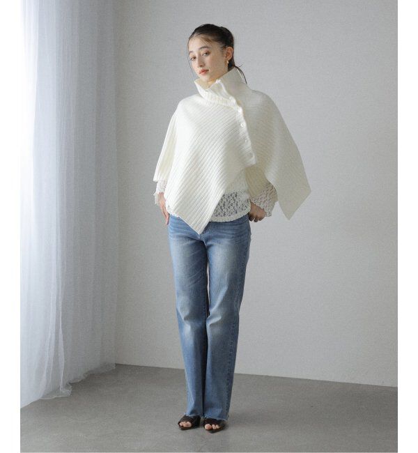  「many way ウールケープストール」|ストール|