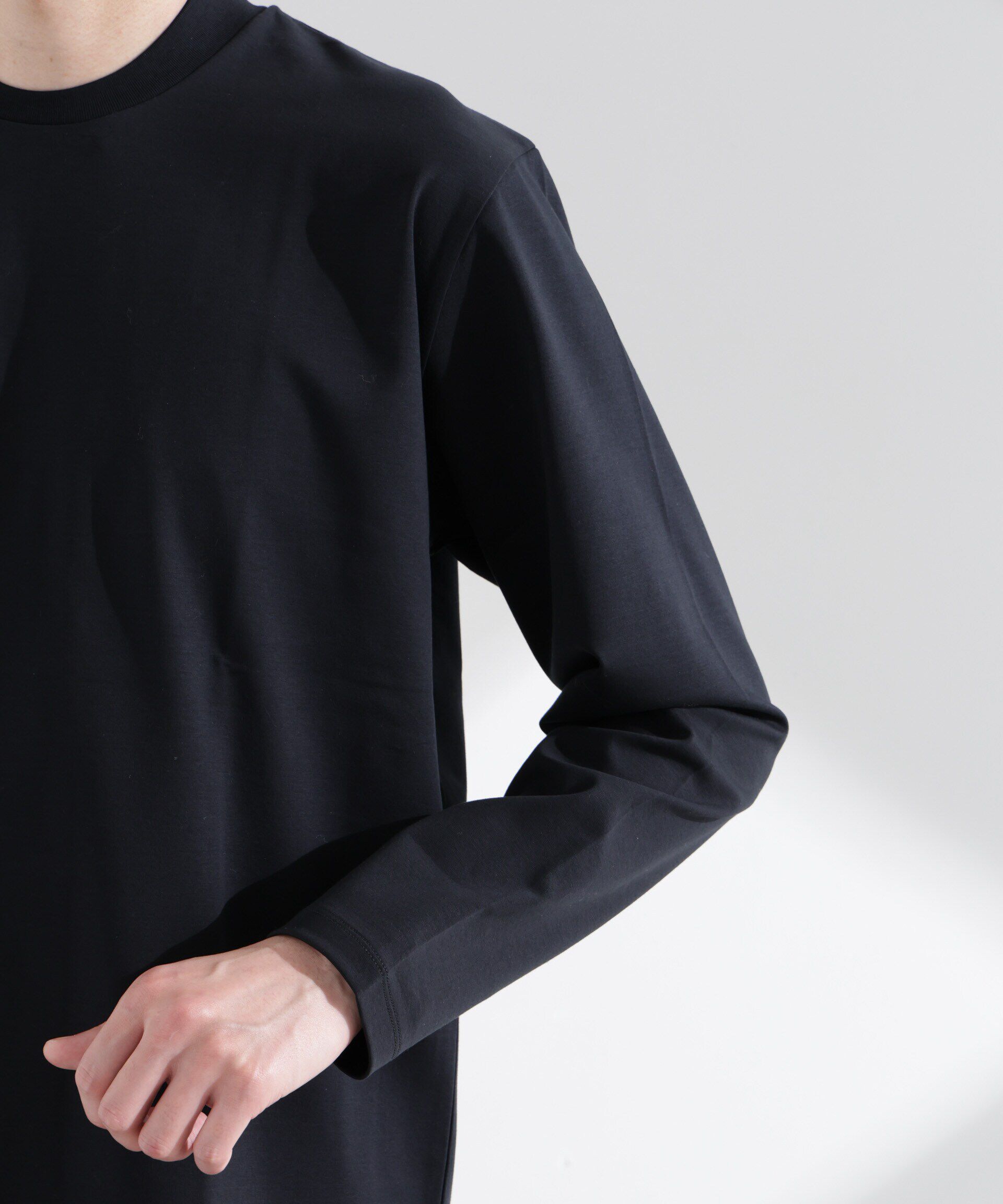  「ジャケT(R) プレミアム クルーネック 長袖」|Tシャツ・カットソー|