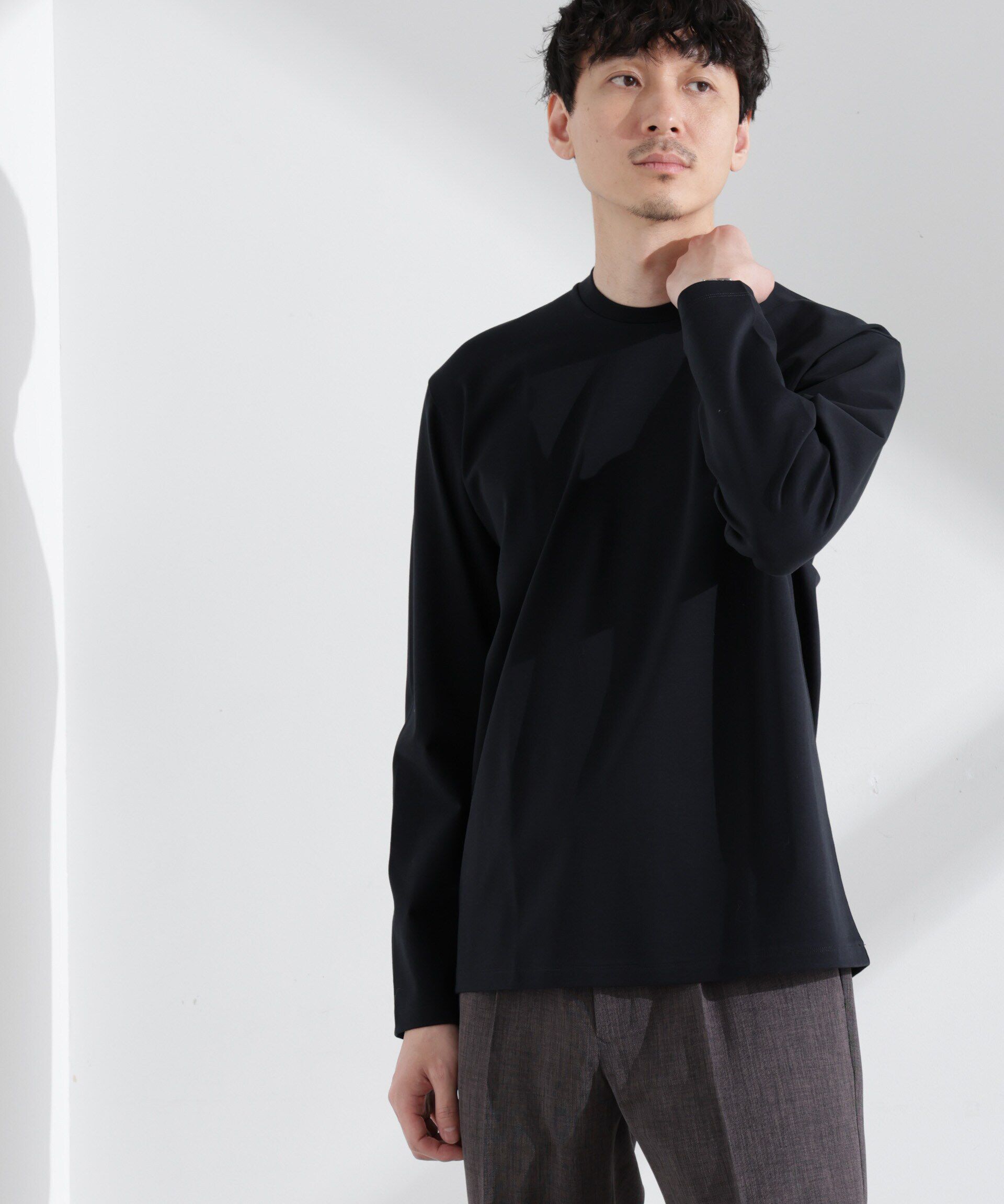  「ジャケT(R) プレミアム クルーネック 長袖」|Tシャツ・カットソー|