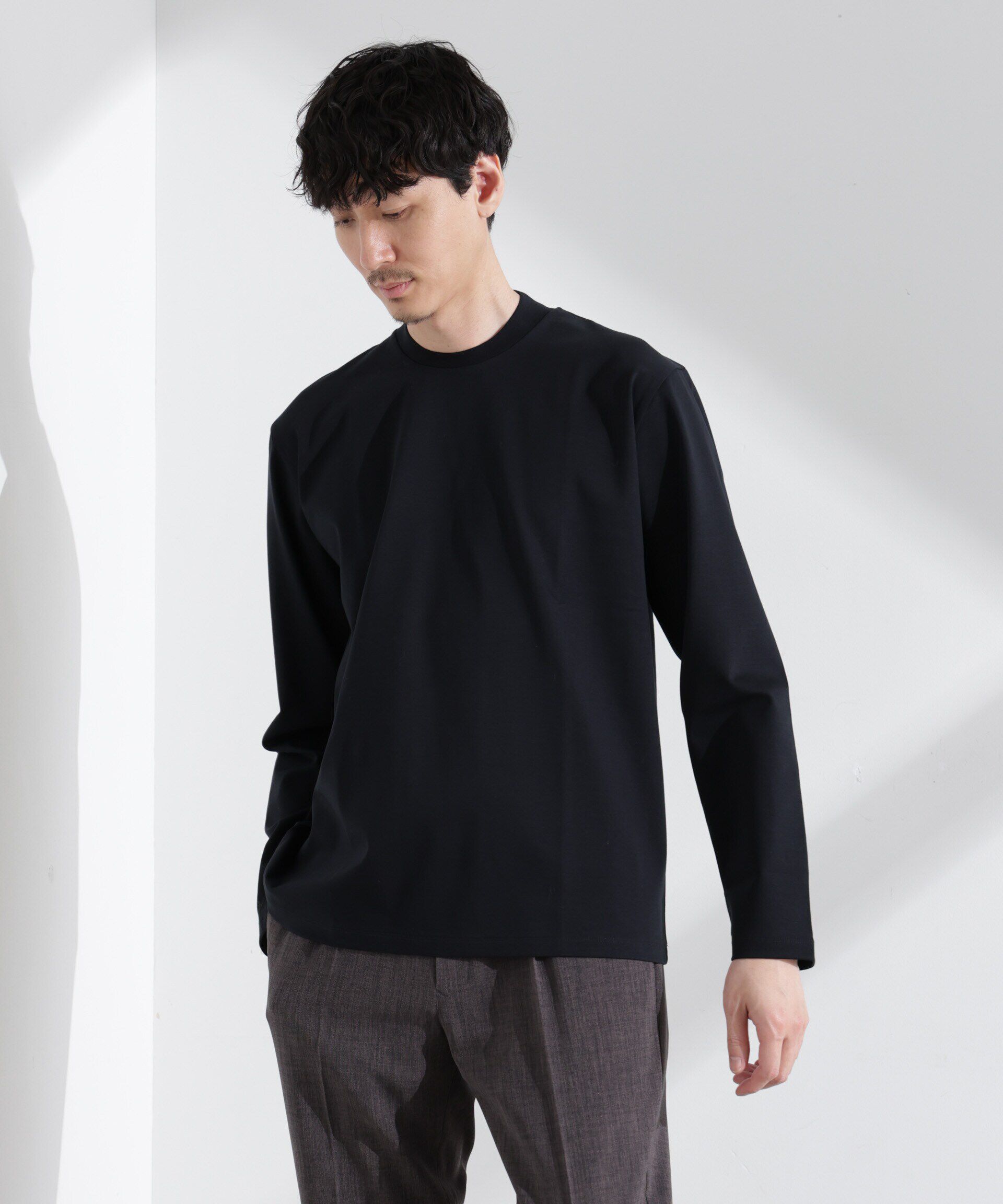  「ジャケT(R) プレミアム クルーネック 長袖」|Tシャツ・カットソー|