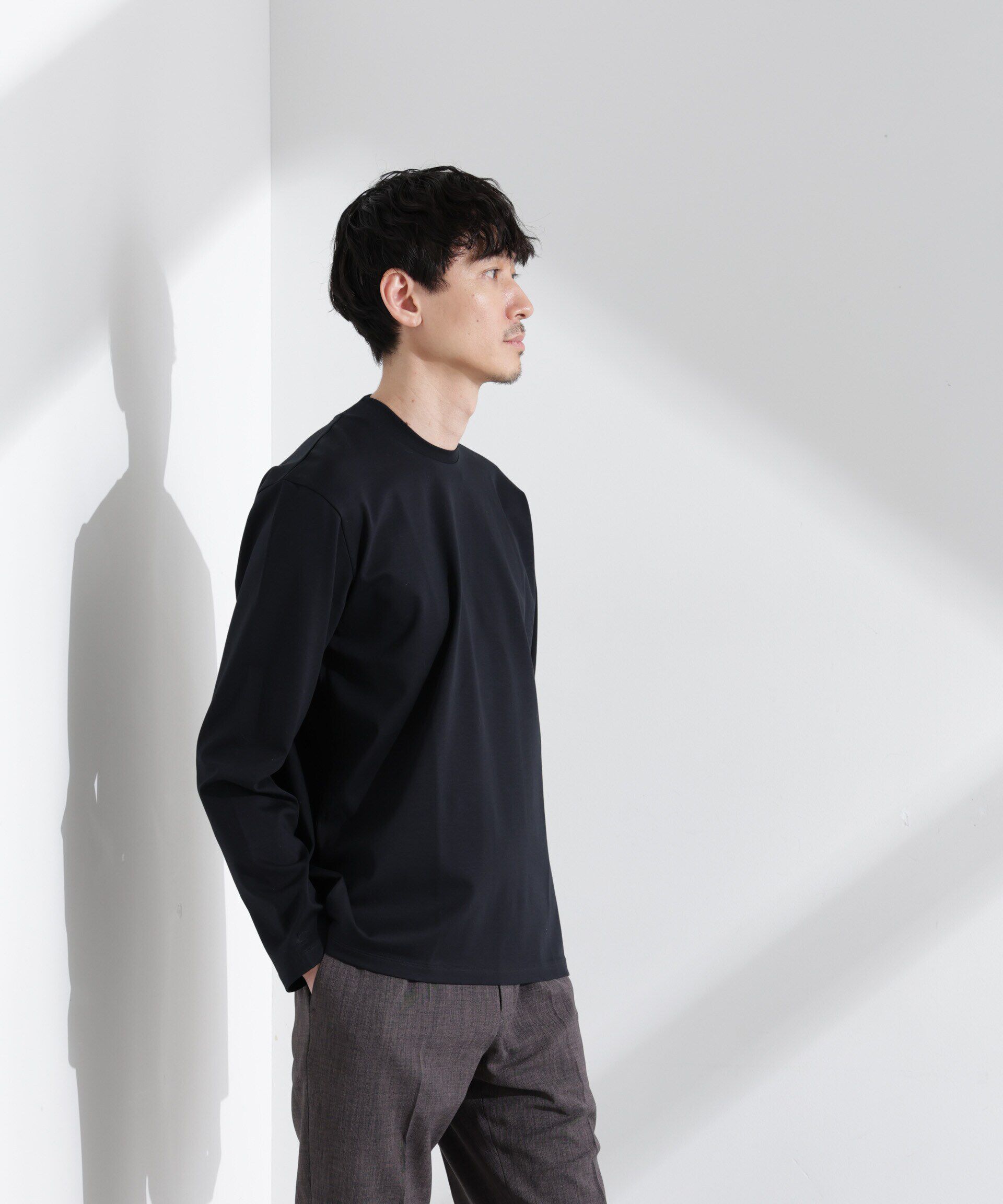  「ジャケT(R) プレミアム クルーネック 長袖」|Tシャツ・カットソー|