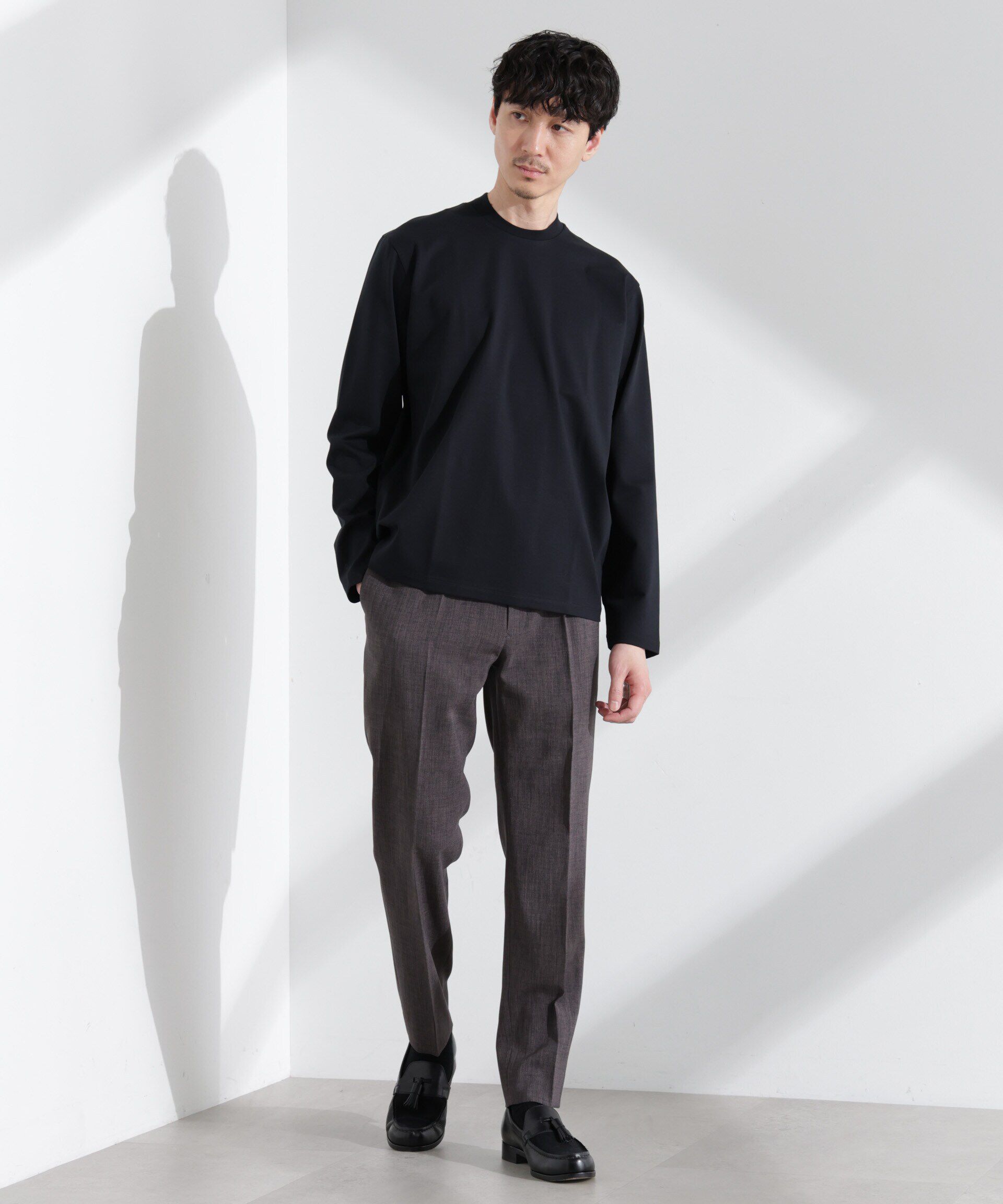  「ジャケT(R) プレミアム クルーネック 長袖」|Tシャツ・カットソー|