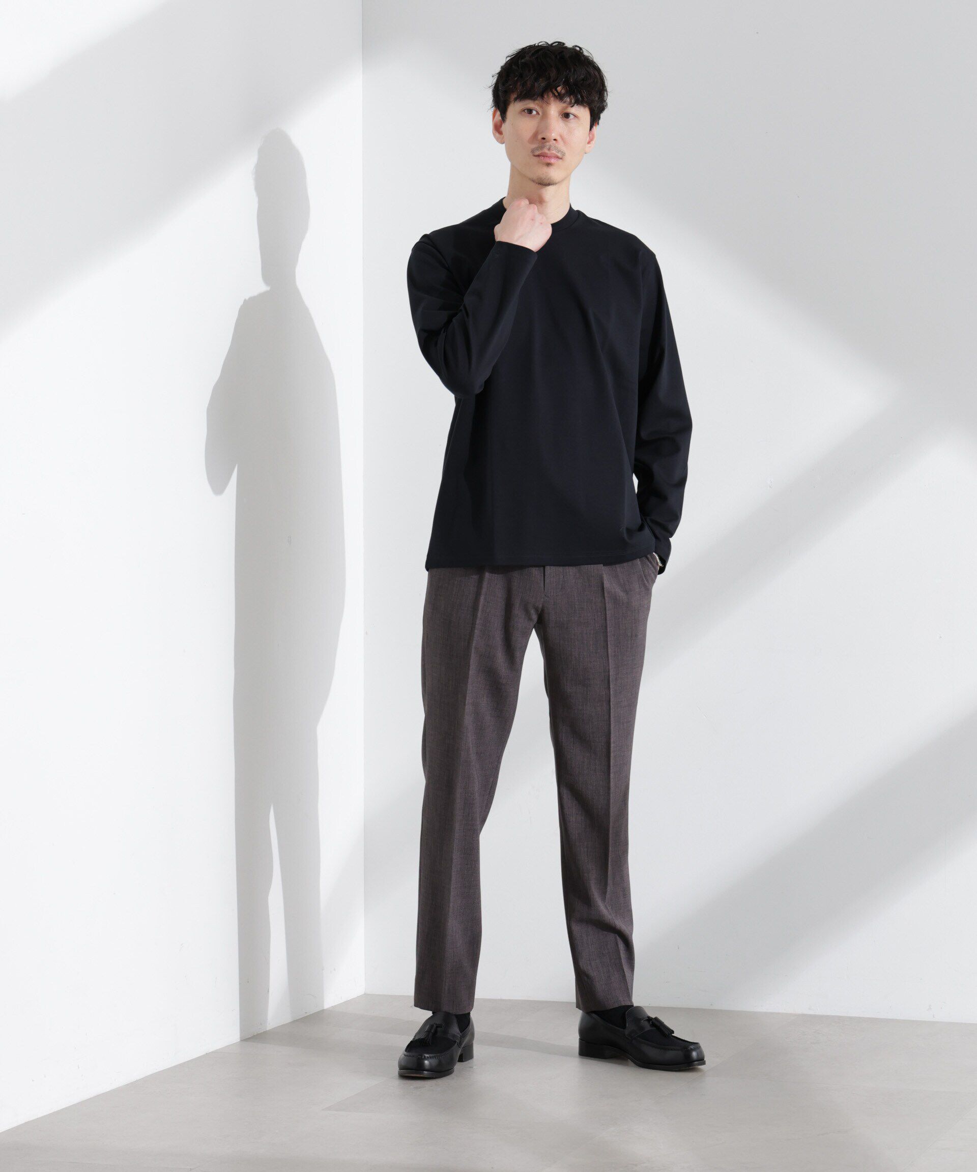  「ジャケT(R) プレミアム クルーネック 長袖」|Tシャツ・カットソー|