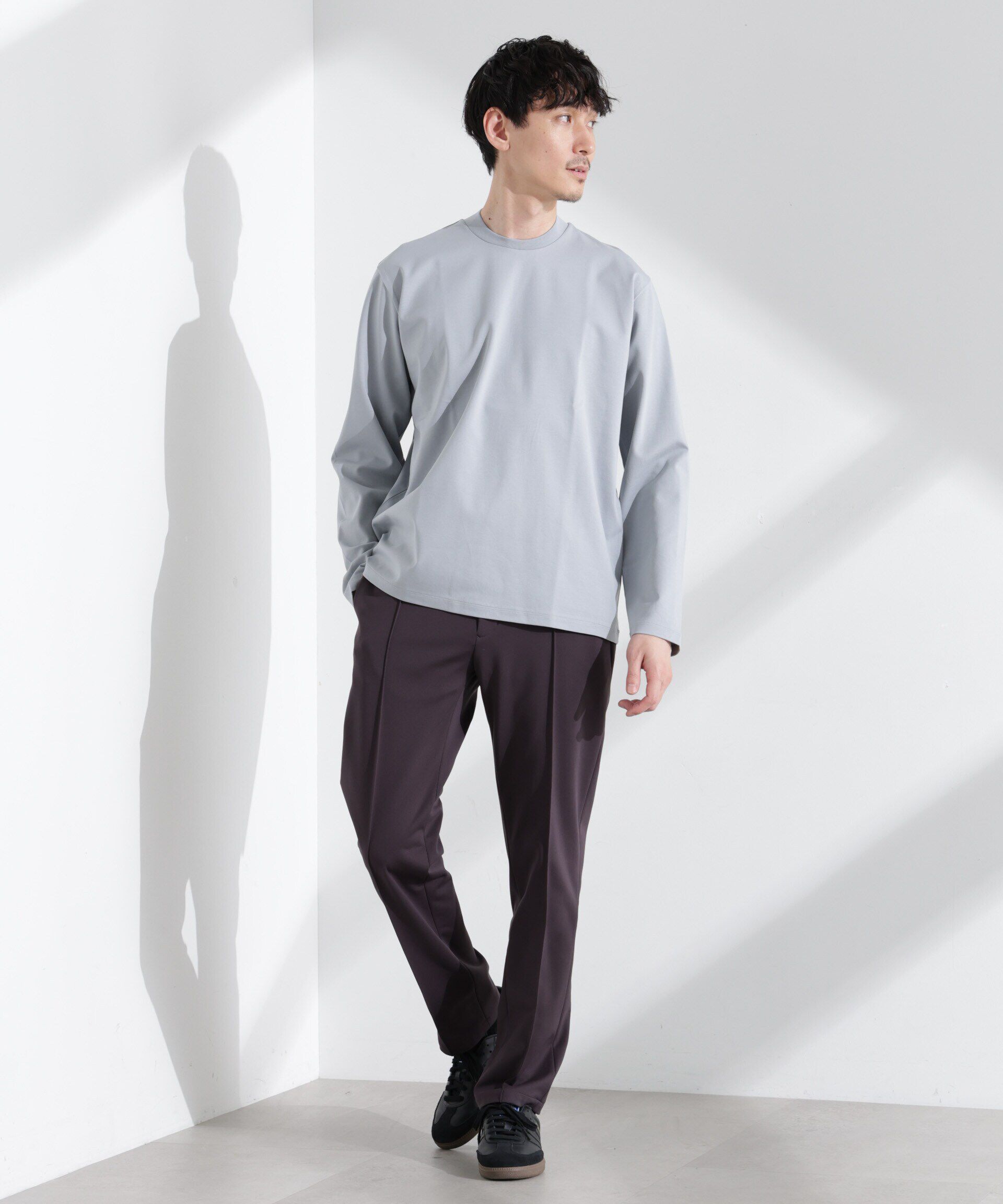  「ジャケT(R) プレミアム クルーネック 長袖」|Tシャツ・カットソー|