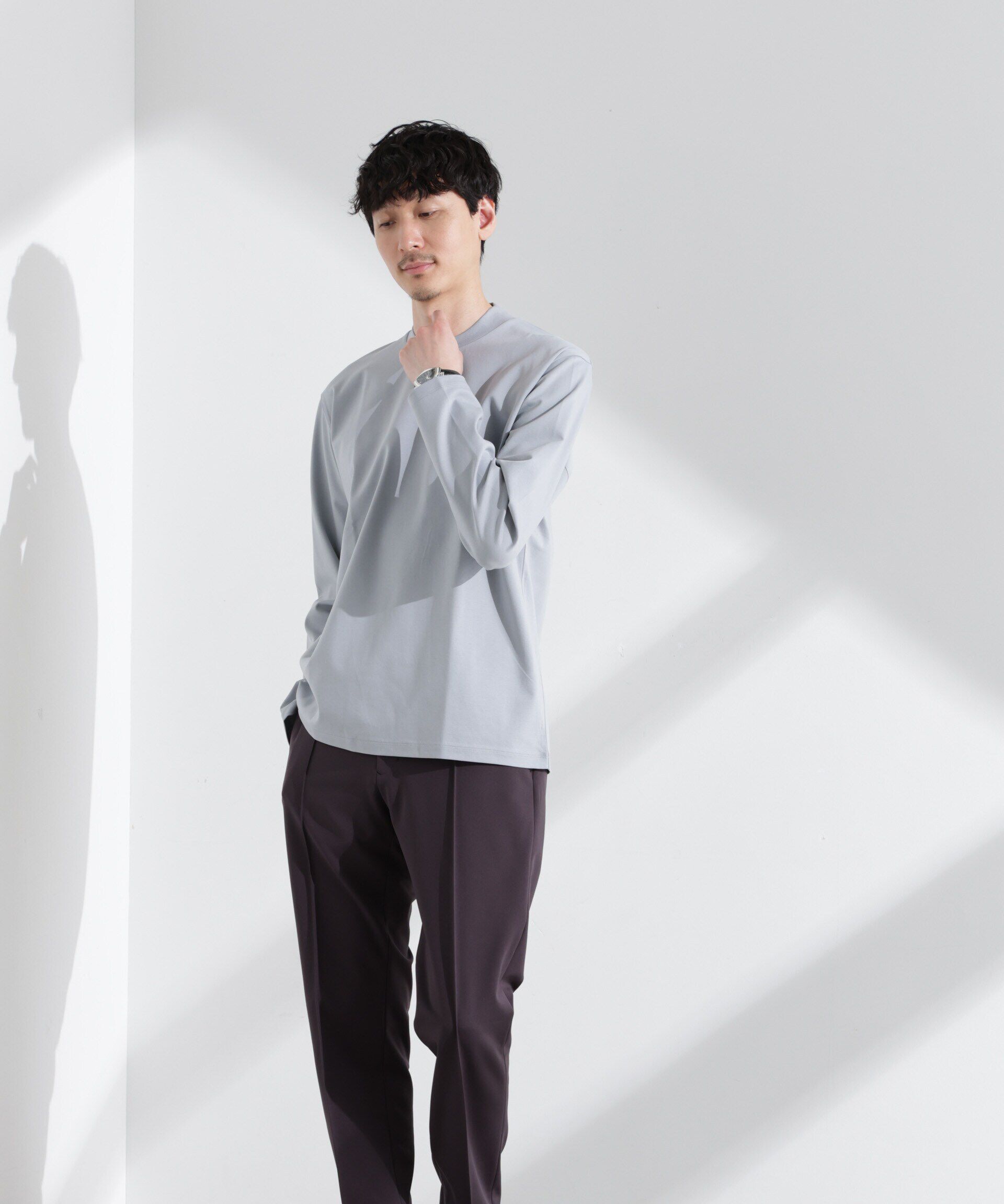  「ジャケT(R) プレミアム クルーネック 長袖」|Tシャツ・カットソー|