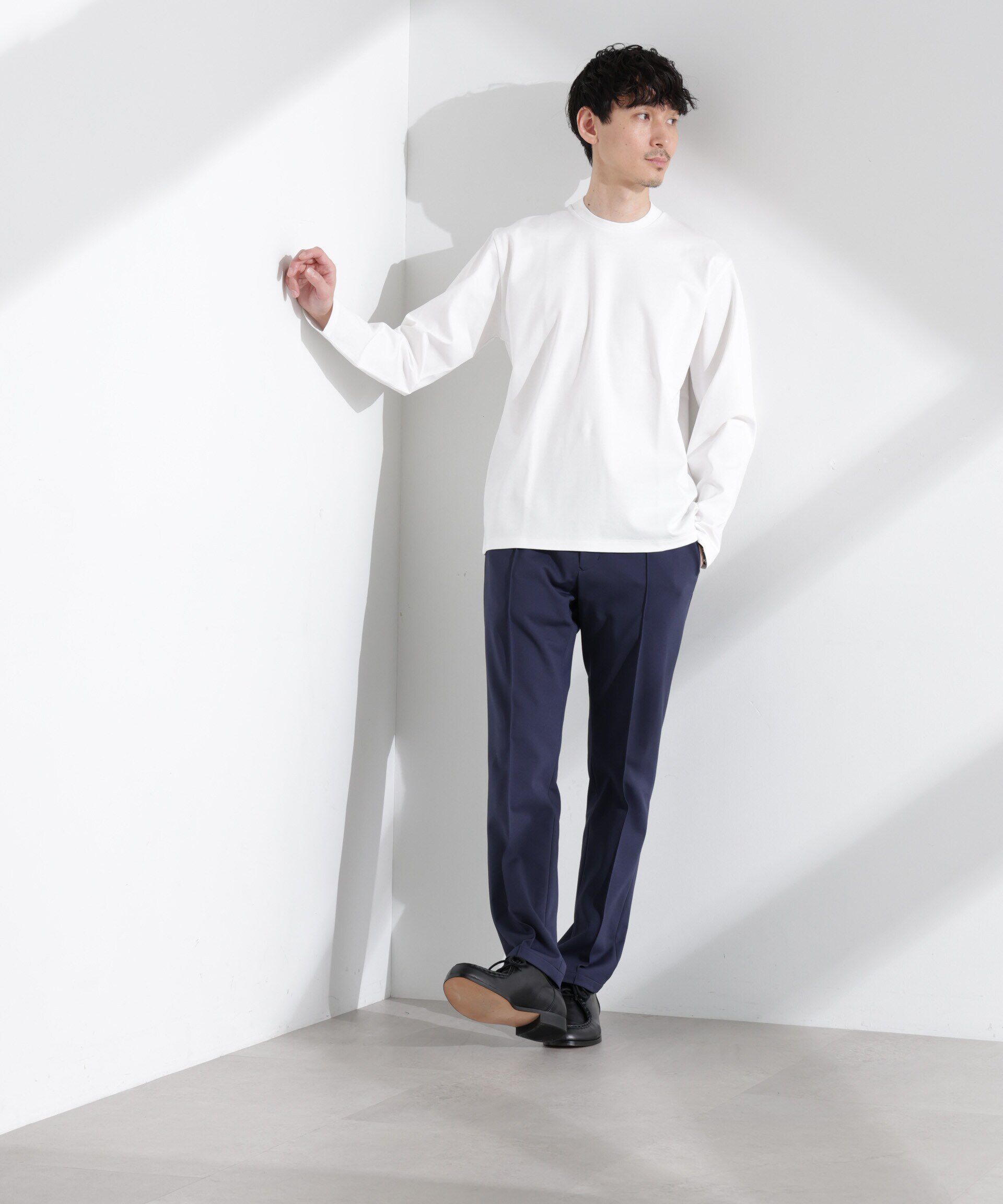  「ジャケT(R) プレミアム クルーネック 長袖」|Tシャツ・カットソー|