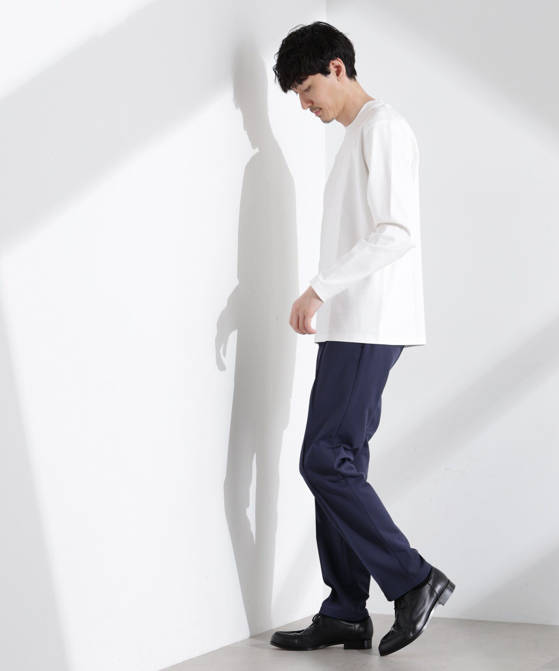  「ジャケT(R) プレミアム クルーネック 長袖」|Tシャツ・カットソー|