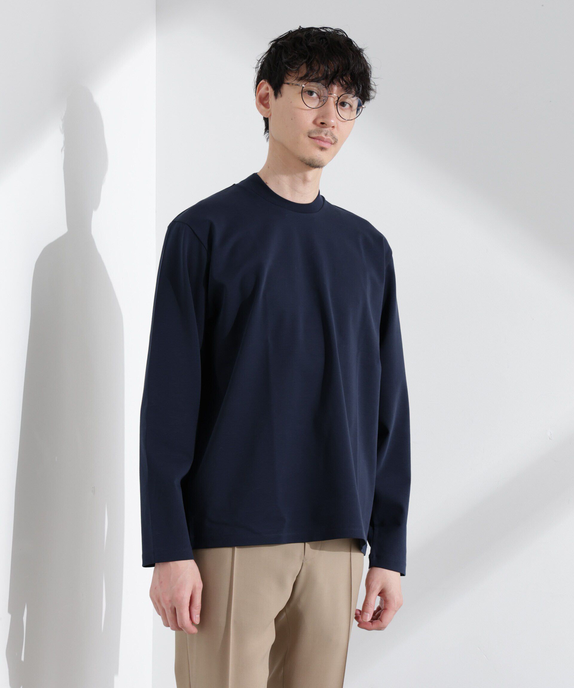  「ジャケT(R) プレミアム クルーネック 長袖」|Tシャツ・カットソー|